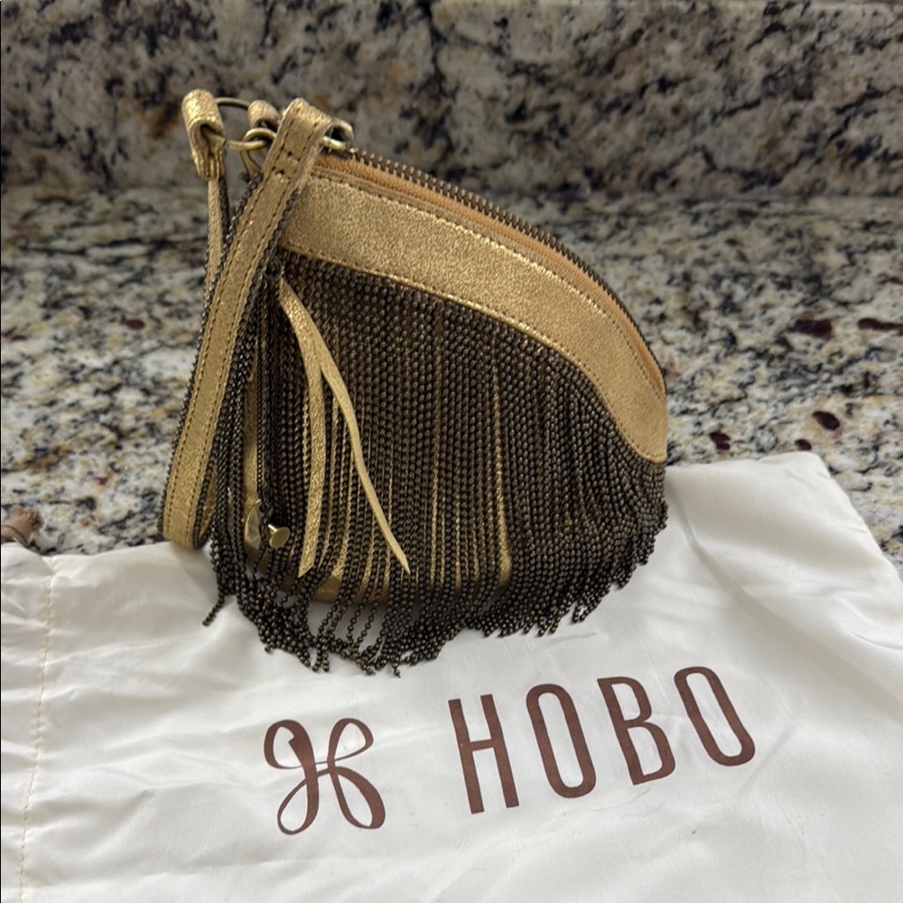 Hobo Gold Fringe Women's Bag